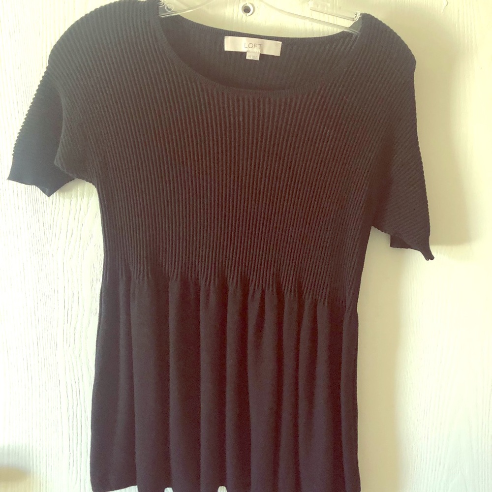Sweater Peplum Tee